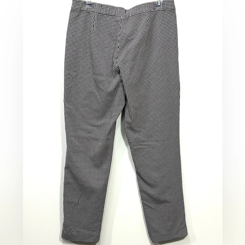 J. Jill Wearever Collection Smooth Fit Slim Leg Houndstooth Pull-On Pants - Picture 5 of 9